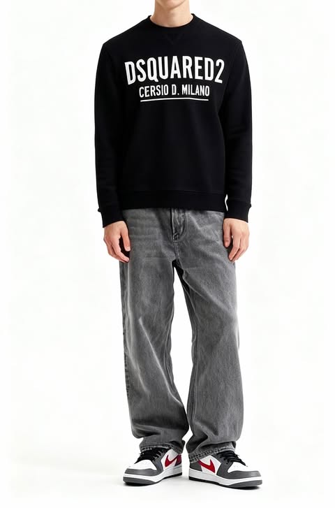 FELPA UOMO DSQUARED2