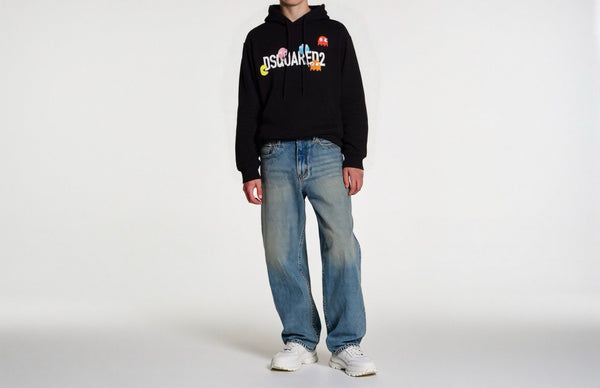 dsquared2 PAC-MAN Felpa Hoodie Cool Fit