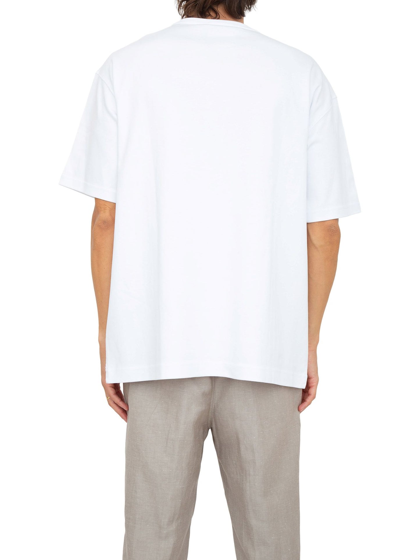 T-SHIRT VERSACE JEANS COUTURE BIANCO