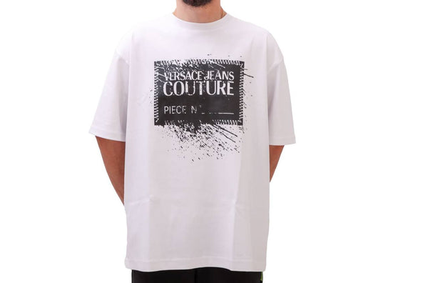 T-SHIRT VERSACE JEANS COUTURE BIANCO